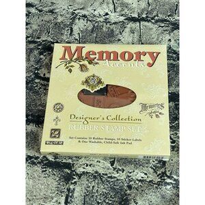 PSX Memory Accents Sk807 Designer's Collection Rubber Stamp Set